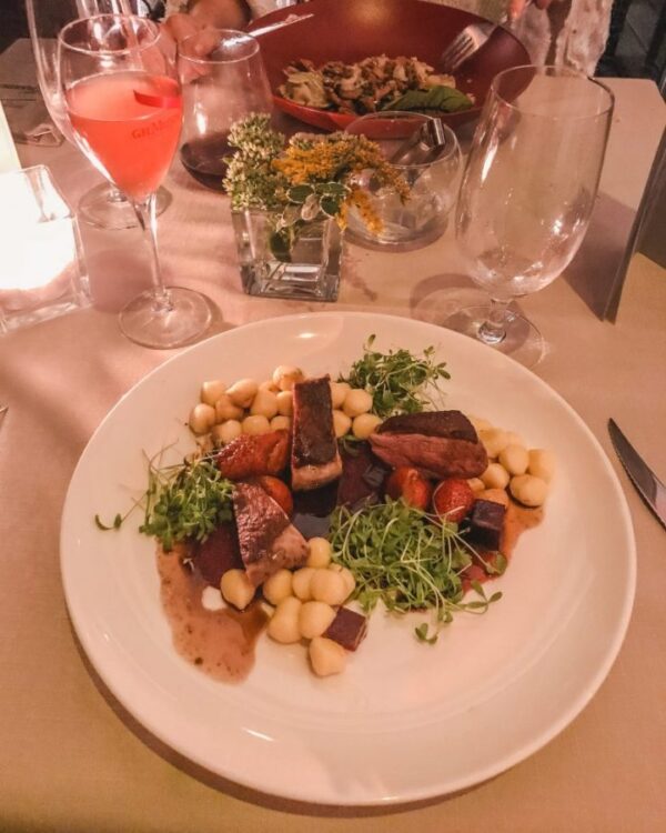 The food at Marina, Wroclaw is delicious